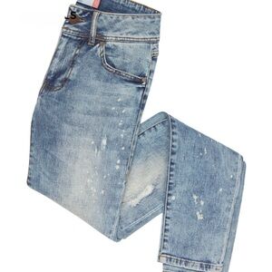 CAbi Cinch Light Blue Skinny Jeans